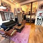 Montmartre Rue Des Martyrs Loft With Ac, 4-7 Peo