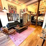 Montmartre Rue Des Martyrs Loft With Ac, 4-7 Peo