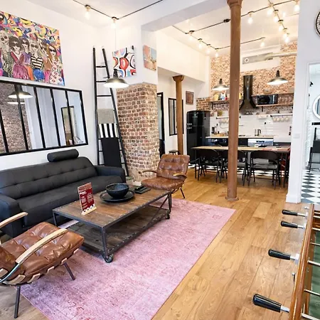 Montmartre Rue Des Martyrs Loft With Ac, 4-7 Peo Paris