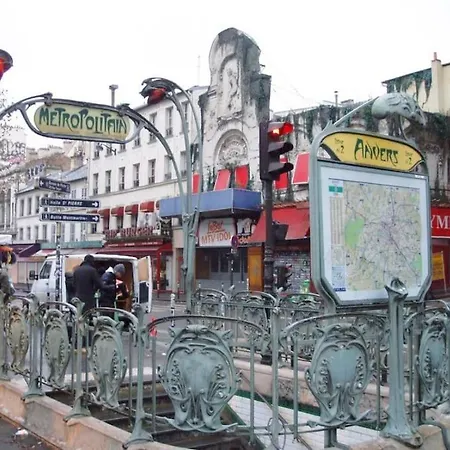 Appartamento Montmartre Rue Des Martyrs Loft With Ac, 4-7 Peo